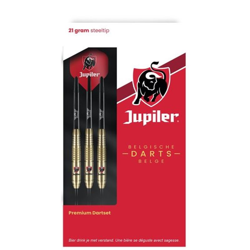 Bull's Jupiler Darts Brass • Dartwebshop.nl