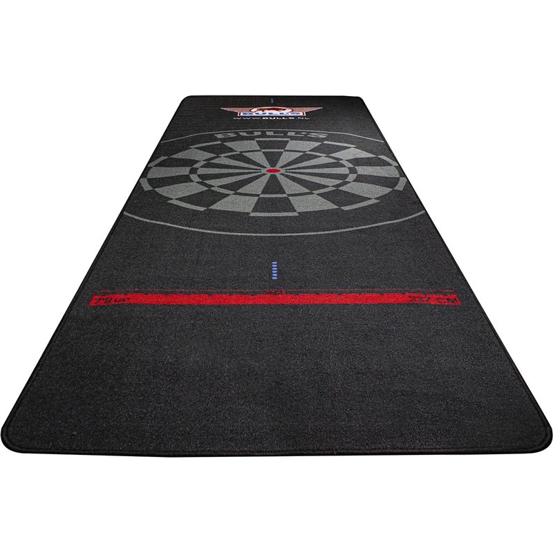 Bull's Dart Mat (Carpet) Black 300x95cm • Dartwebshop.nl