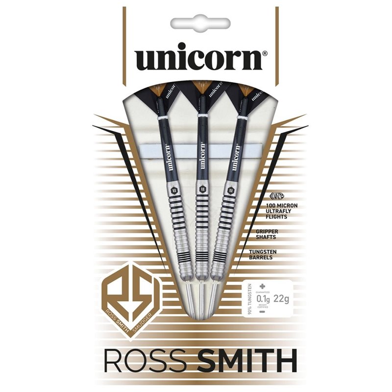 Unicorn Rosh Smith Smudger 80% • Dartwebshop.nl