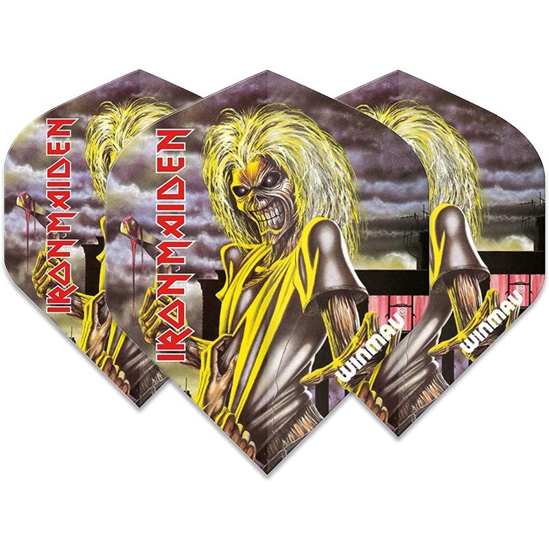 Winmau Rhino Rock Legends - Iron Maiden Killers • Dartwebshop.nl