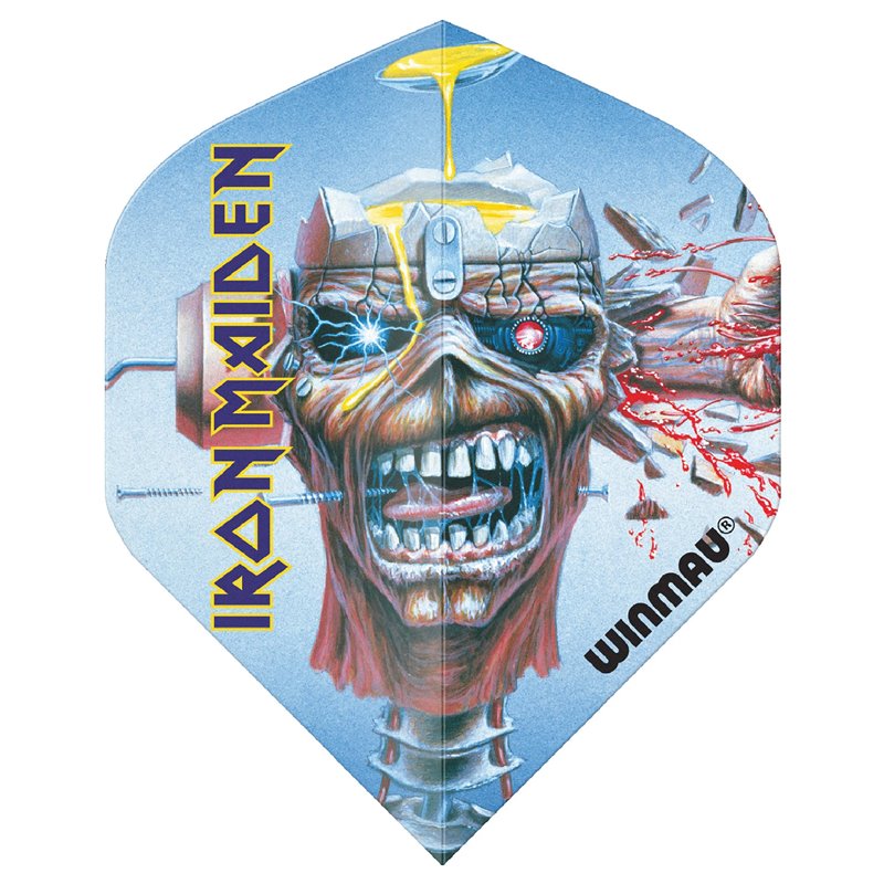 Winmau Rhino Rock Legends - Iron Maiden Can I Play With Madness • Dartwebshop.nl