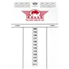Bull's Scoreboard Flex Plastic 45x30cm | Scoreboard and accessories | Dartwebshop.nl