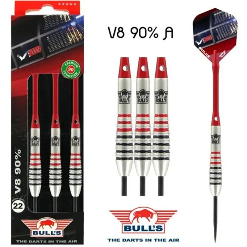 Bull's V8 A 90% dartpijlen | Dartpijlen | Dartwebshop.nl