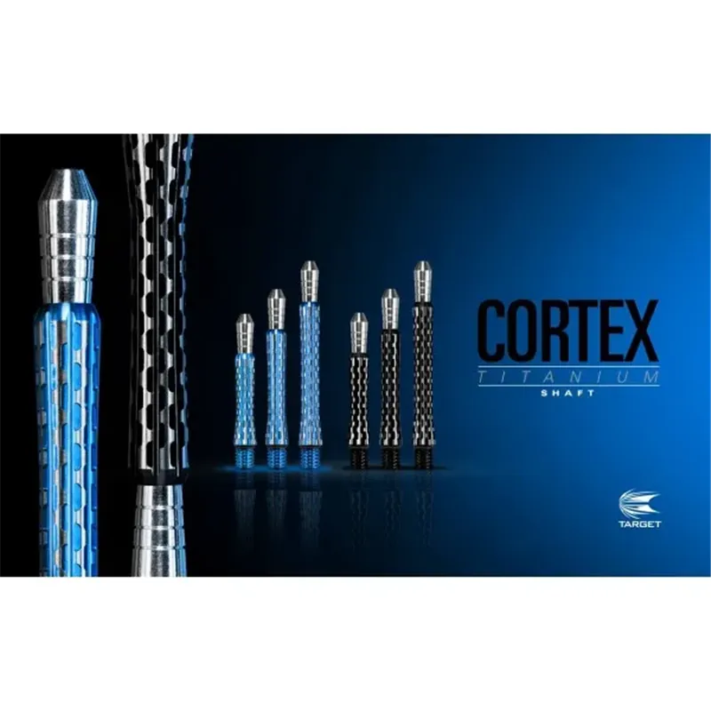 Target Shafts Cortex Titanium Blue (short) | Sale | Dartwebshop.nl