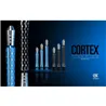 Target Shafts Cortex Titanium blauw (short) | Opruiming | Dartwebshop.nl