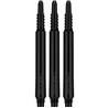 Target 8 Flight shafts Black (medium) | Sale | Dartwebshop.nl