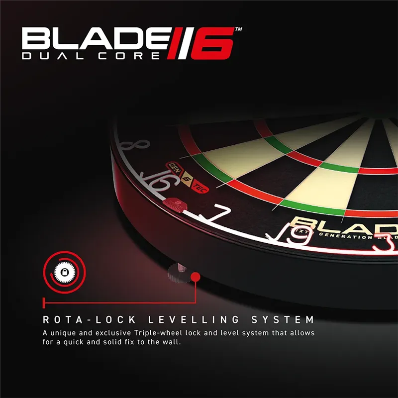 Winmau Dartbord Blade 6 Dual Core | Dartborden | Dartwebshop.nl