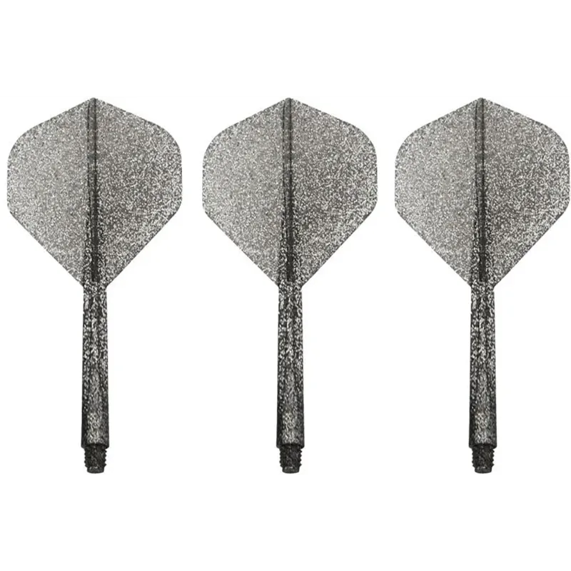 Condor Lame Glitter Smoke Silver M (between) | Dart Flights | Dartwebshop.nl