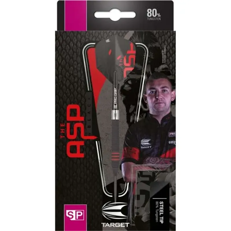 Target Nathan Aspinall Black Swiss 80% | Darts | Dartwebshop.nl