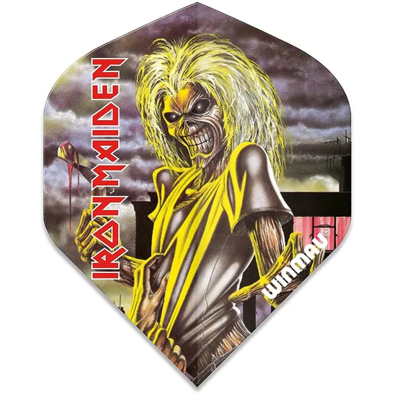 Winmau Rhino Rock Legends - Iron Maiden Killers | Flights | Dartwebshop.nl