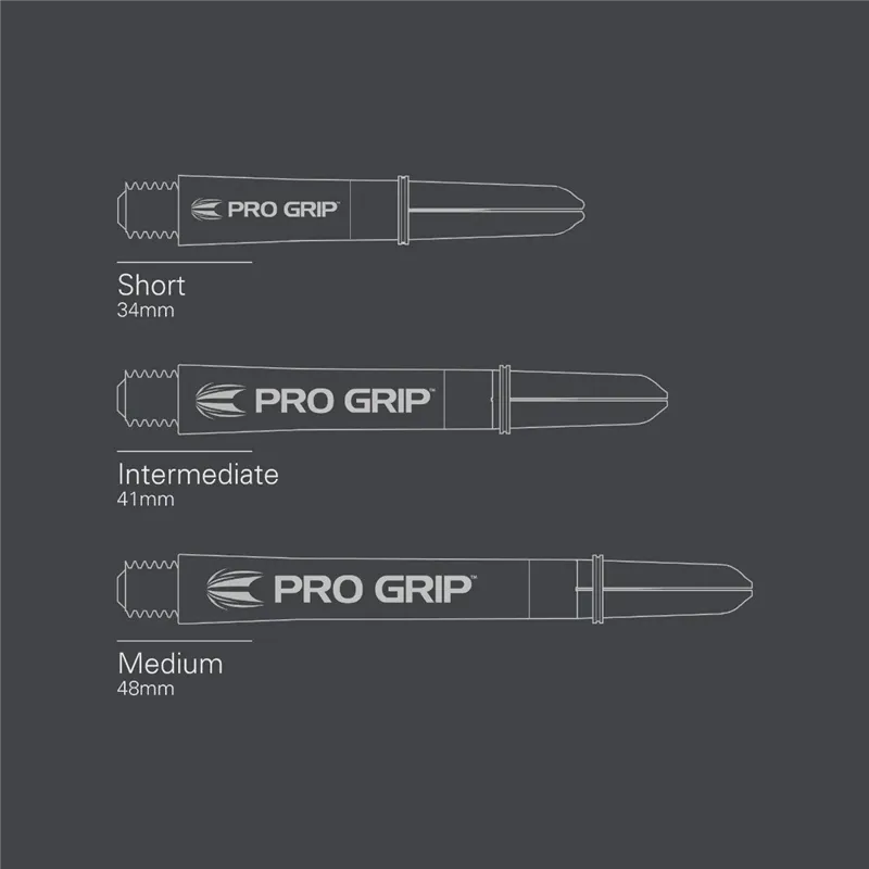 Target shafts Pro Grip spin | Dart Shafts | Dartwebshop.nl