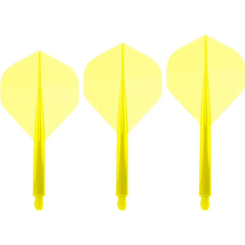 Condor Axe Flights/shafts yellow | Shafts | Dartwebshop.nl