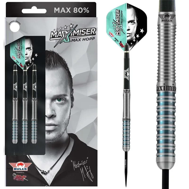Bull's Max Hopp Max80 80% dartpijlen | Dartpijlen | Dartwebshop.nl