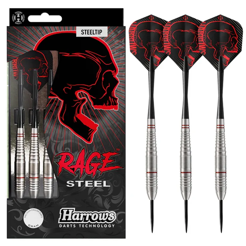 Harrows Rage Steel | Dartpijlen | Dartwebshop.nl