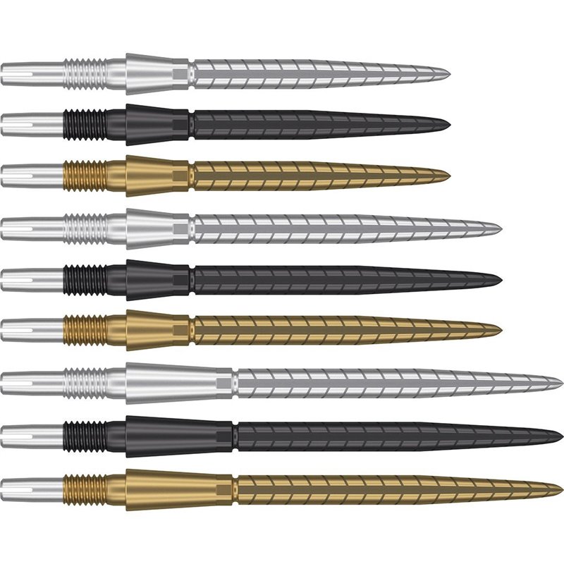 Target Dartpunten Swiss Storm Quarts Goud | Steeltips and Accessories | Dartwebshop.nl