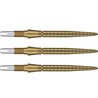 Target Dartpunten Swiss Storm Quarts Goud | Steeltips and Accessories | Dartwebshop.nl