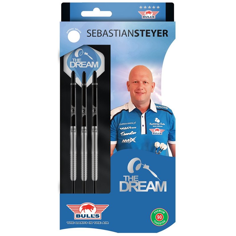 Bull's Sebastian Steyer E2 90% dartpijlen | Dartpijlen | Dartwebshop.nl