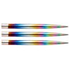 Winmau Dart Points Smooth Rainbow Steel 32mm • Dartwebshop.nl