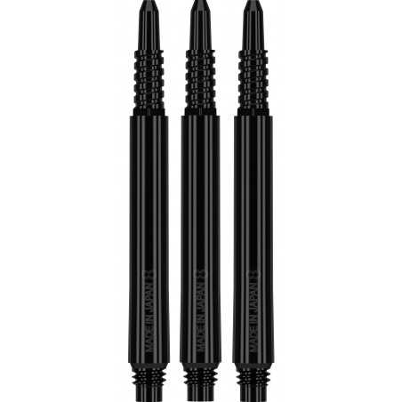 Target 8 Flight shafts Black (medium) • Dartwebshop.nl