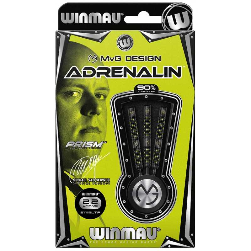 Winmau Michael van Gerwen Adrenalin 90% • Dartwebshop.nl