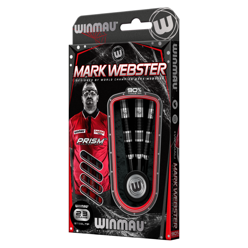 Winmau Mark Webster 90% • Dartwebshop.nl