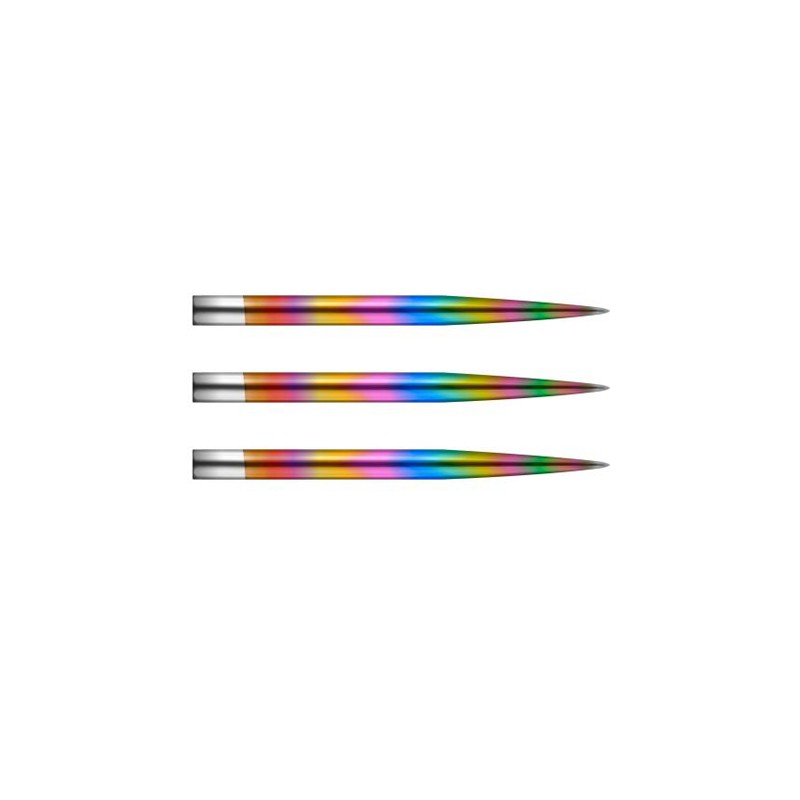 Winmau Dartpunten Smooth Rainbow Staal 32mm